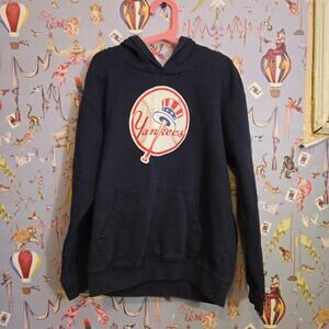 Vintage yankees  jeter hoodie kids size 10 /12